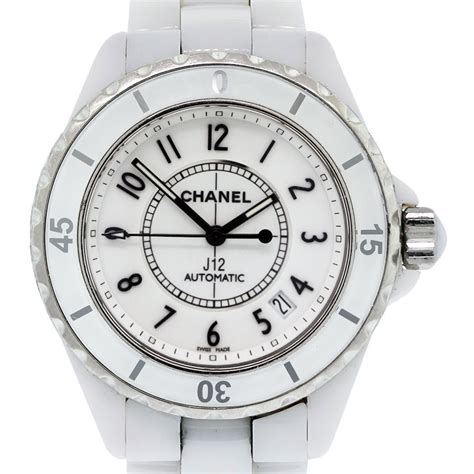 chanel watch j12 261121|Chanel j12 white watch price.